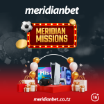 Zawadi kubwa, ushindi mpya, jiunge na Meridianbet Missions