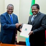 Dk. Mpango amkabidhi Nchimbi ofisi leo