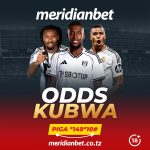 Piga mkwanja mrefu na Meridianbet leo