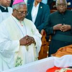 Kardinali Pengo aagwa kanisani kwake