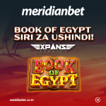 Hazina yako kutoka Meridianbet inakusubiri ndani ya Books Of Egypt